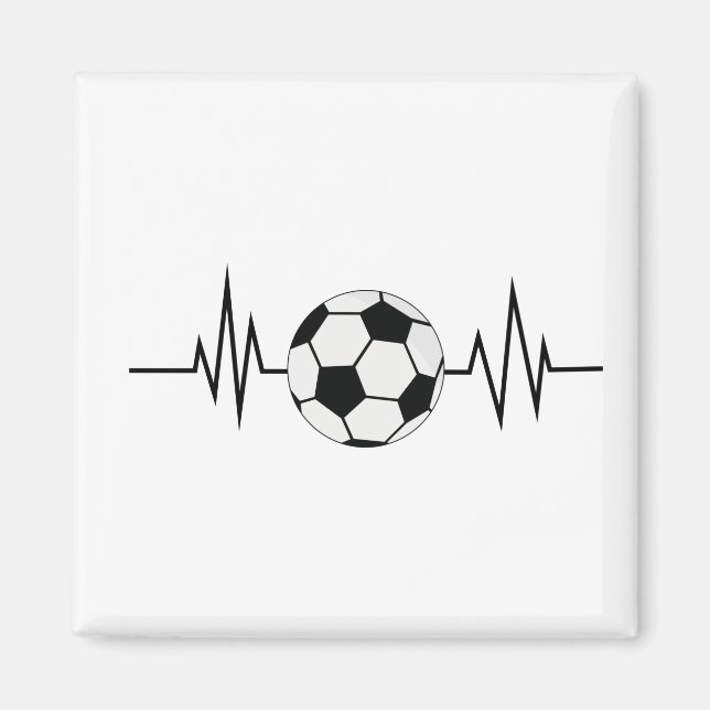 Fußball-Frequenz Magnet (Vorne)