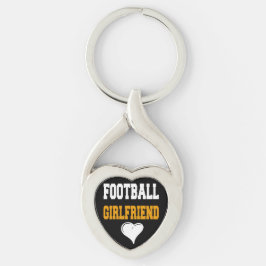 FUSSBALL-FREUNDIN-NIEDLICHES GESCHENK SCHLÜSSELANHÄNGER