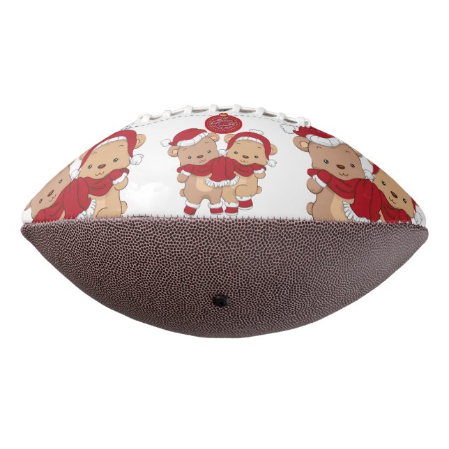 Fußball Frohe Fußball Weihnachten Football (Gedreht 270)