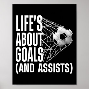 Fußball für Männer Fußball Fußball-Liebhaber Poster