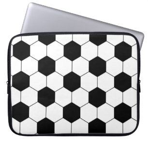 Fußball-Fußball-Ball-Beschaffenheit Laptopschutzhülle