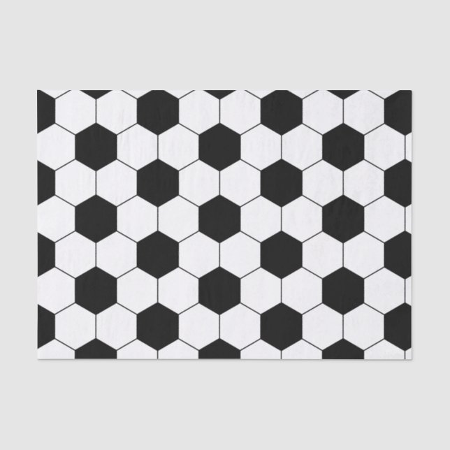 Fußball-Fußball-Ball-Beschaffenheit Seidenpapier (Vorderseite)