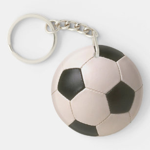 Fußball-Fußball-Ball Zipper-Pull, ID-Tag Schlüsselanhänger