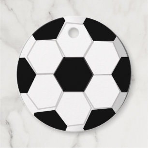 Fußball-Fußball-Buben Geburtstagskurve Geschenkanhänger
