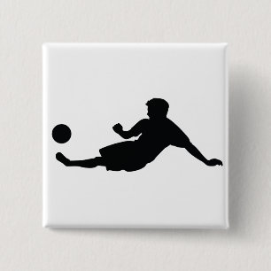 Fußball-Fußball Button