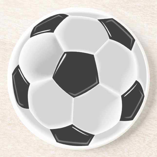 Fußball/Fußball-Drink Getränkeuntersetzer (Vorne)