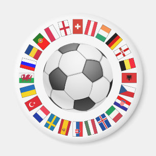Fußball-Fußball-europäische Meisterschaft 2016 Magnet