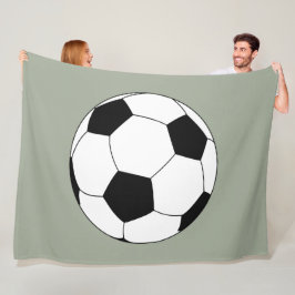 Fußball (Fußball) Fleecedecke
