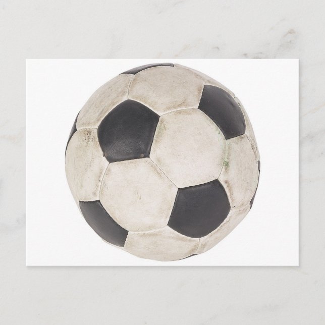 Fußball Fußball Fußball Fußball Fußball Fußball Fu Postkarte (Vorderseite)