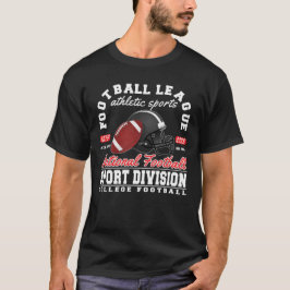 Fußball-Fußball-Fußball-Fußball-Fußballmannschaft T-Shirt