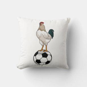 Fußball-Fußball-Fußball Kissen