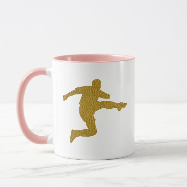 Fußball-Fußball-Fußball-Shooter | Cooler Blick auf Tasse (Links)