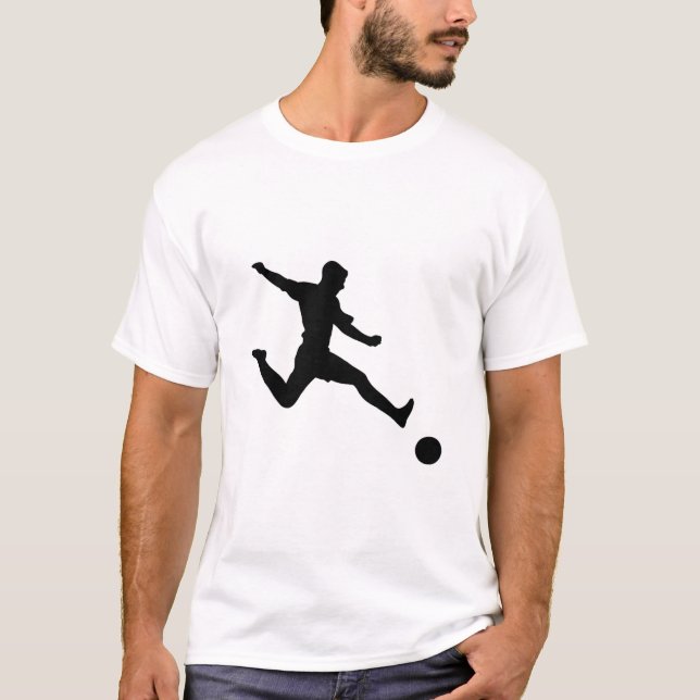 Fußball-Fußball-Fußball-Shooter | Fußball T-Shirt (Vorderseite)