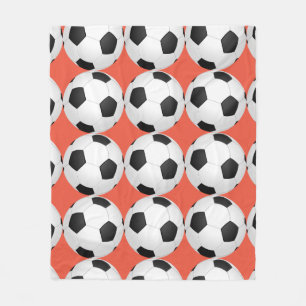 Fußball-Fußball-Fußball-Spieler Fleece Blanken
