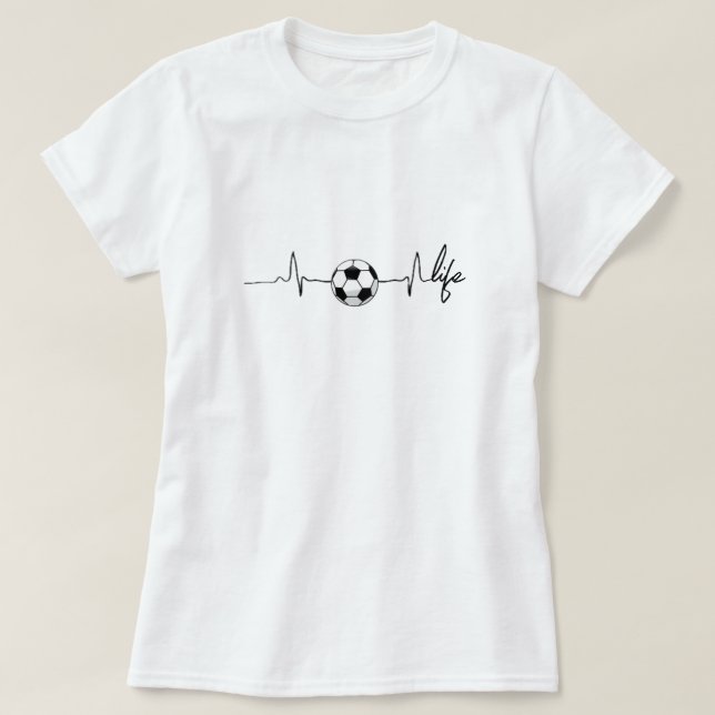 Fußball Fußball Fußballfans T - Shirt (Design vorne)