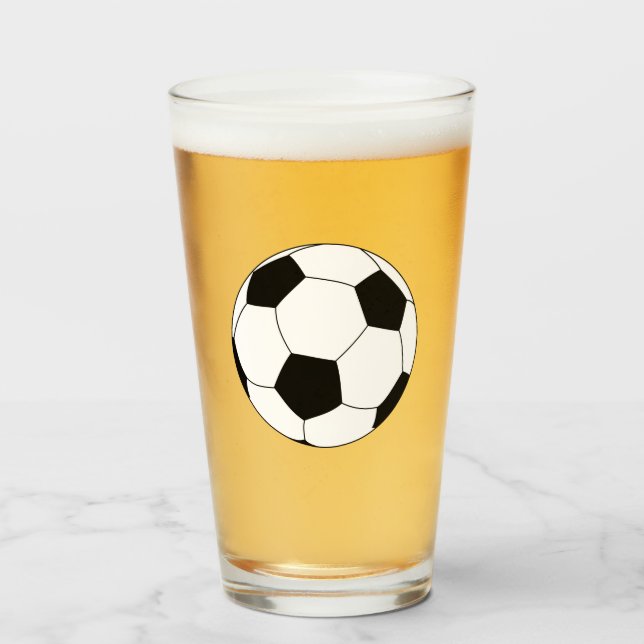 Fußball (Fußball) Glas (Vorne (Gefüllt))