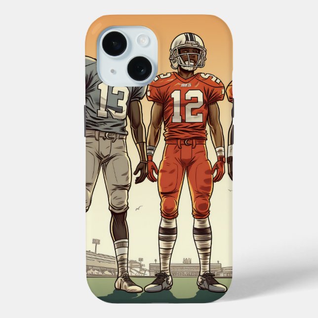 Fußball/Fußball-iPhone-Abdeckung iPhone 16 Case-Mate iPhone Hülle (Rückseite)