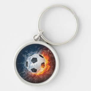 Fußball-/Fußball-Kugelkopf-Kissen Schlüsselanhänger