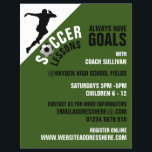 Fußball, Fußball-Lehren, Werbung Flyer<br><div class="desc">Fußball-Strike,  Fußball-Lektionen Werbe-Flyer durch den Business Card Store.</div>