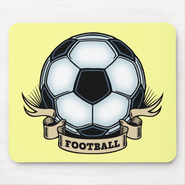 Fußball - Fußball Mousepad (Vorne)