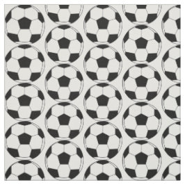 Fußball-Fußball-Muster Stoff