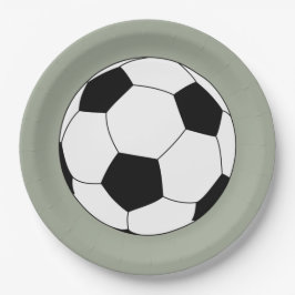 Fußball (Fußball) Pappteller