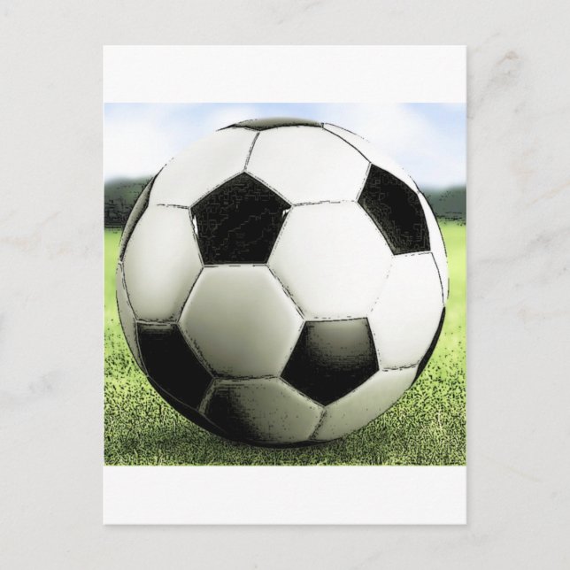 Fußball - Fußball Postkarte (Vorderseite)