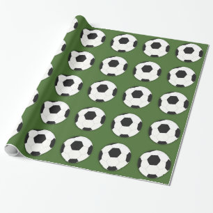Fußball-Fußball-Sport Geschenkpapier