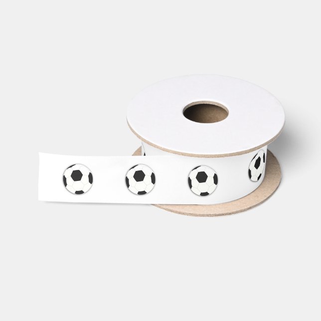 Fußball-Fußball-Sport Satinband (Spule)