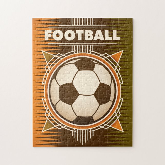Fußball-Fußball-Sportball (Vertikal)