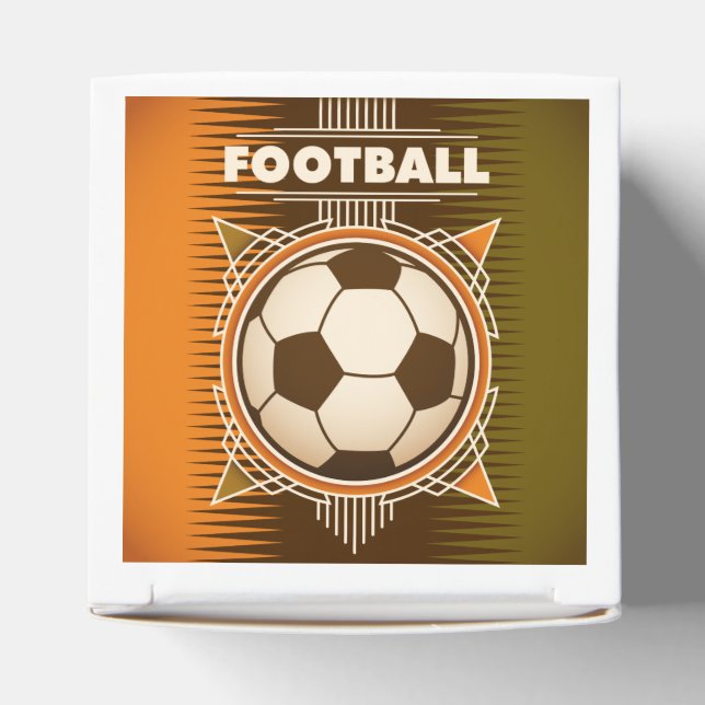 Fußball-Fußball-Sportball Geschenkschachtel (Oben)