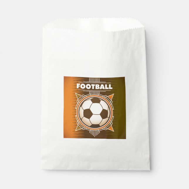 Fußball-Fußball-Sportball Geschenktütchen (Vorderseite)
