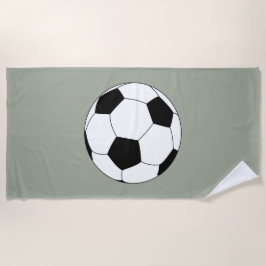 Fußball (Fußball) Strandtuch