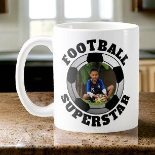 Fußball/Fußball Superstar-Foto Kaffeetasse