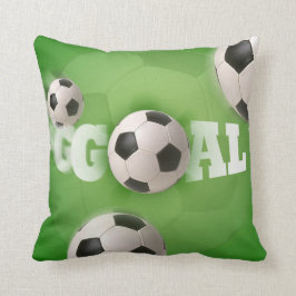 Fußball-Fußball-Ziel - Kissen