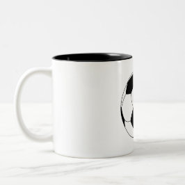 Fußball (Fußball) Zweifarbige Tasse