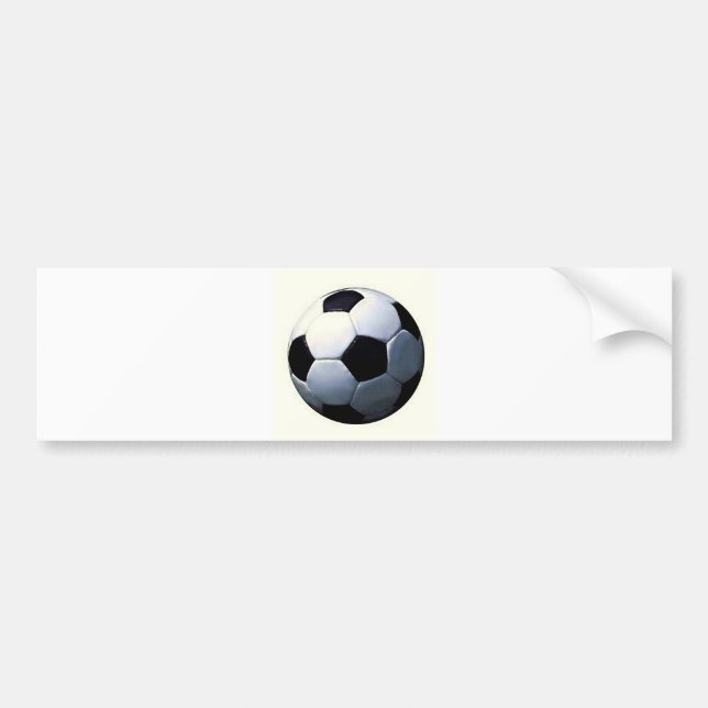 Fußball - Fußballball-Autoaufkleber Autoaufkleber (Vorne)