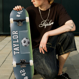Fußball-Fußballmannschaft Trainer Skateboard