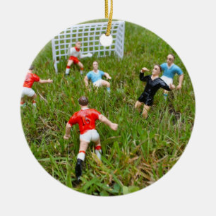 Fußball-/Fußballspiel-Verzierung Keramik Ornament