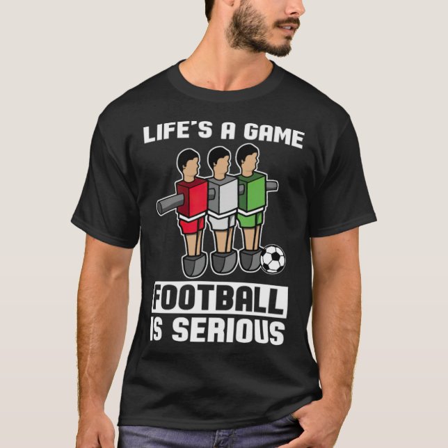 Fußball-Fußballspieler T-Shirt (Vorderseite)