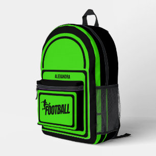 Fußball, Fußballspielerin, Mannschaft, Geschenk Du Bedruckter Rucksack