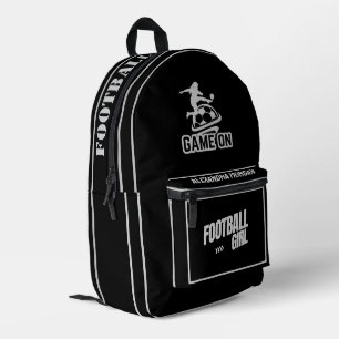 Fußball, Fußballspielerin, Mannschaft, Geschenk Du Bedruckter Rucksack