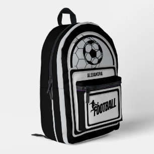 Fußball, Fußballspielerin, Mannschaft, Geschenk Du Bedruckter Rucksack