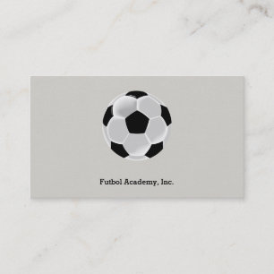 Fußball-Futbol-Ball Visitenkarte