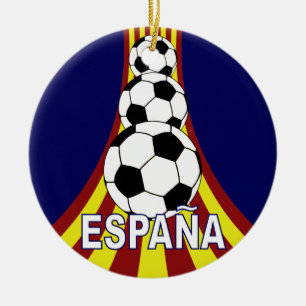 Fußball Fútbol Espana Spanien Keramikornament