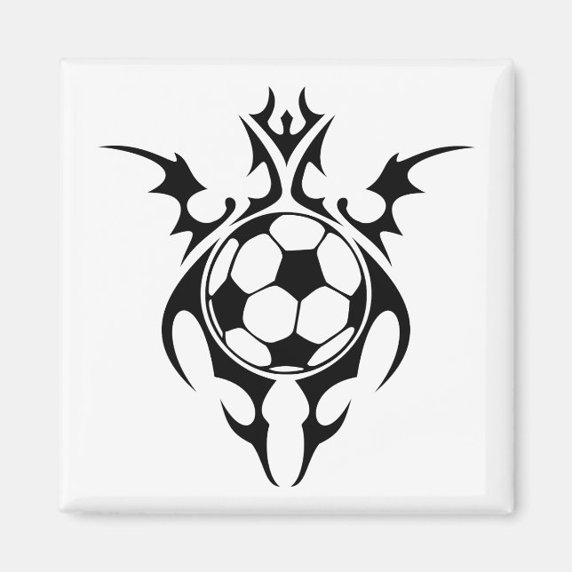 Fußball-Futbol Magnet (Vorne)
