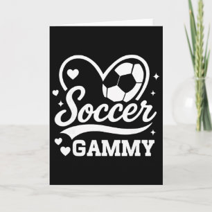 Fußball Gammy Herz Liebe Fußballspieler Karte