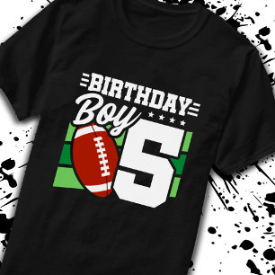 Fußball Geburtstag 5 Jahre Junge 5. Geburtstag T-Shirt