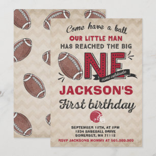 Fußball Geburtstag Einladung Fußball 1. Geburtstag