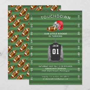 Fußball-Geburtstags-Party Einladung